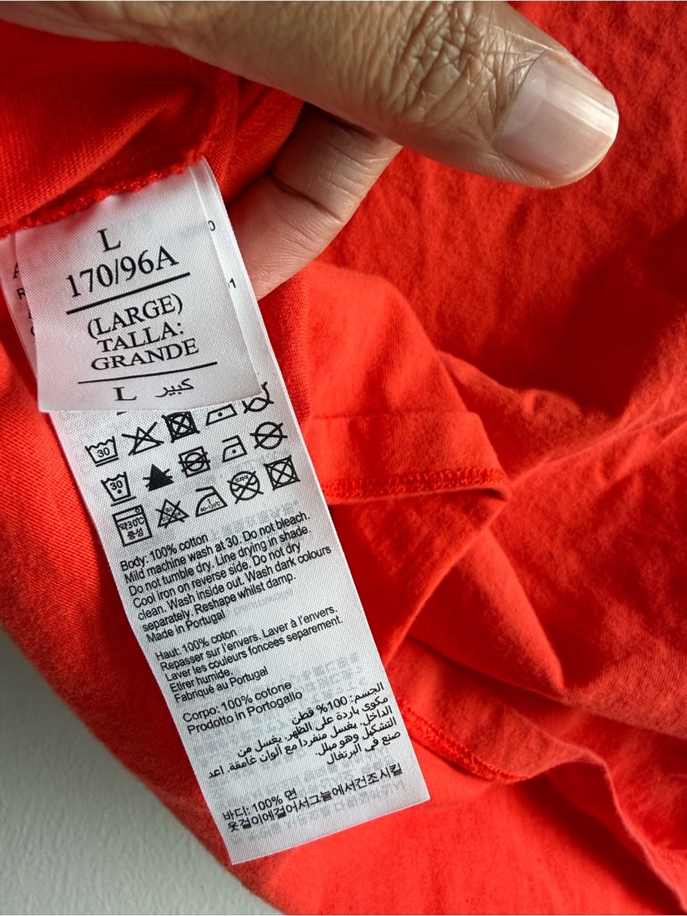 All Saints Bright Red Orange Sleeveless Tank Top - Picture 5 of 7